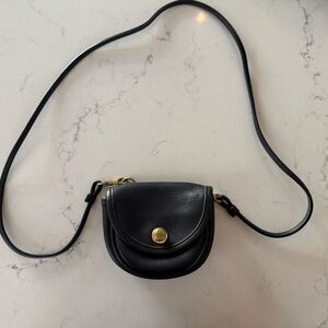 Coach Mini Belt Bag in Black